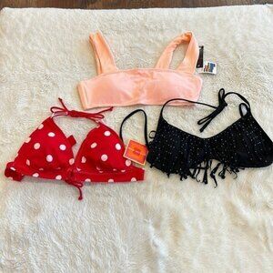 Isaac Mizrahi No Boundaries Xhiliration Swimwear Bikini Swimsuit top Size large